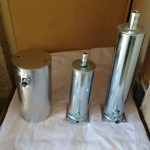 Some of Preheat Engineering's heater canisters that have been plated at Jackson Plating.