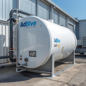 Photo of a AdBlue fuel storage tank