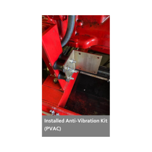 Images of Installed Anti-Vibration Kit that can be fitted to a Peregrine fire pump.